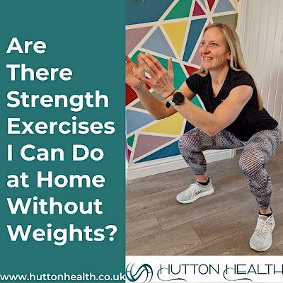 Are there strength exercises I can do at home without weights