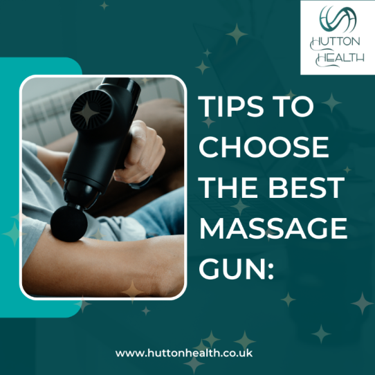 Tips to Choose the Best Massage Gun: Buyer's Guide
