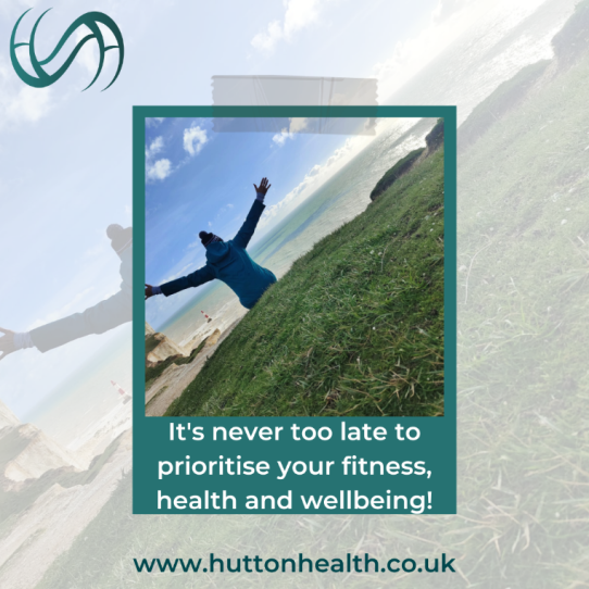 Prioritise your  health and wellbeing