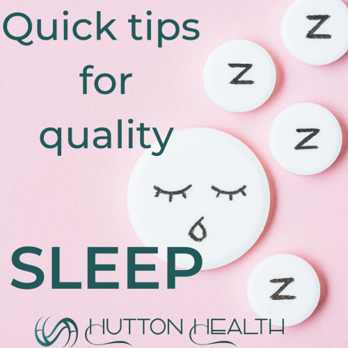 Quick Tips for Quality Sleep