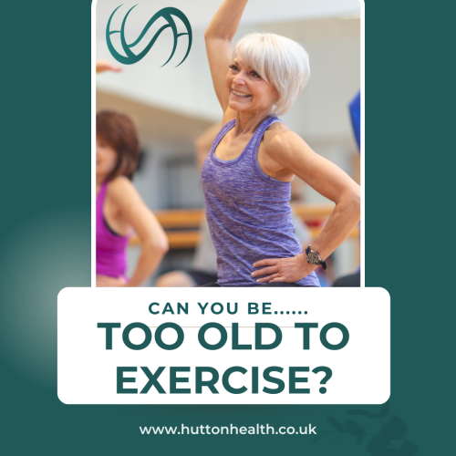 Can you be too old to exercise?