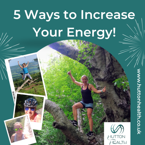 5 Ways to Increase your Energy