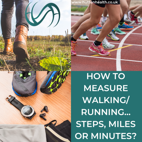How to Measure Walking/Running…Steps, Miles or Minutes?