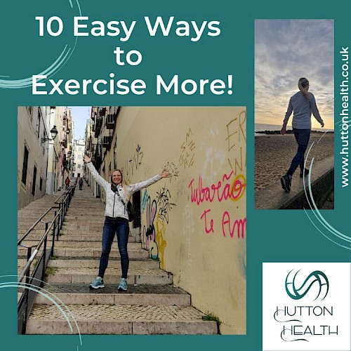 10 easy ways to exercise more