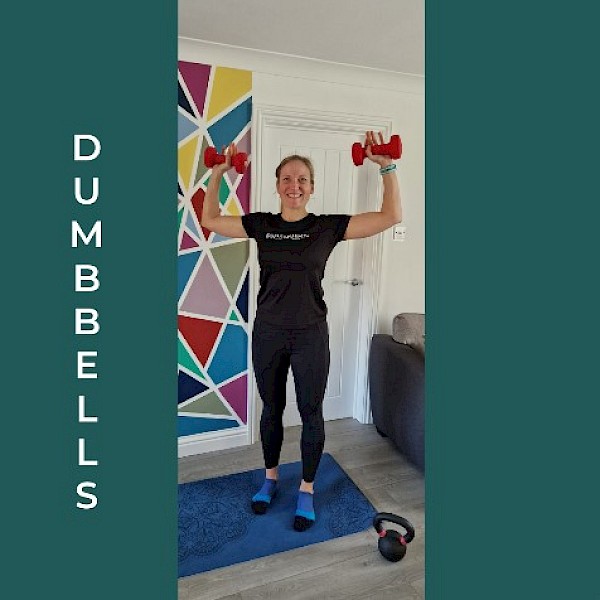 Home exercise equipment, dumbbells