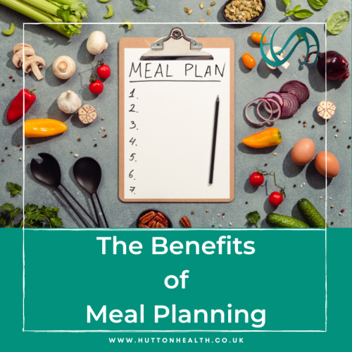 The benefits of meal planning and how to start meal planning today!