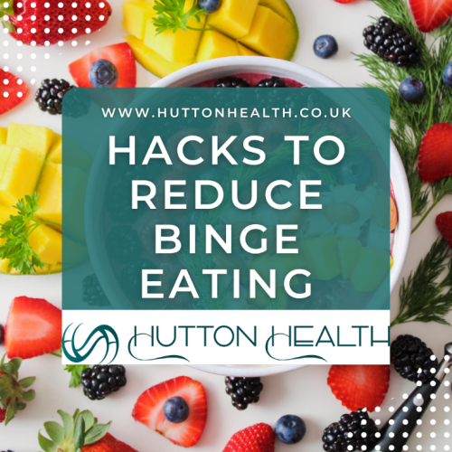 Hacks to reduce binge eating