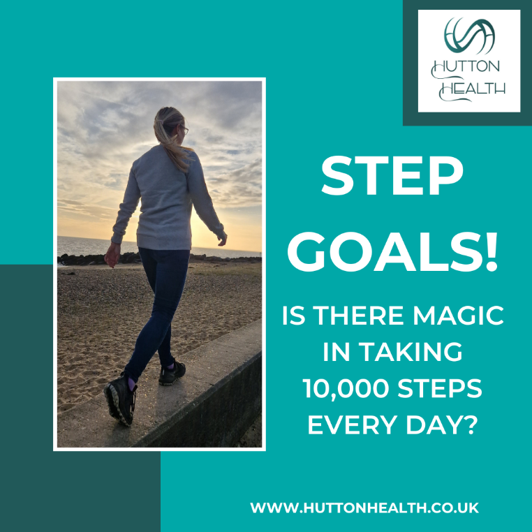 Step goals Is there magic in taking 10, 000 steps each day?. Hutton Health