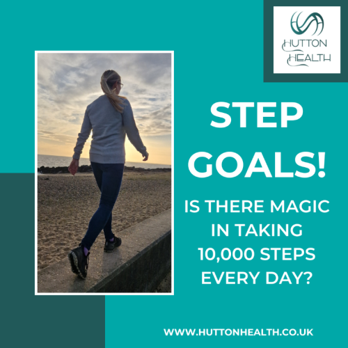 Step goals: Is there magic in taking 10, 000 steps each day?