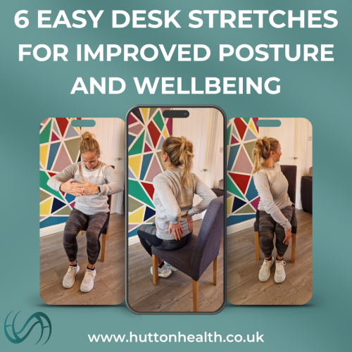 6 desk stretches for improved posture and wellbeing