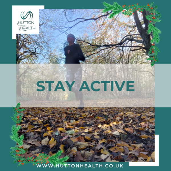 Tips for a healthy holiday season: stay active