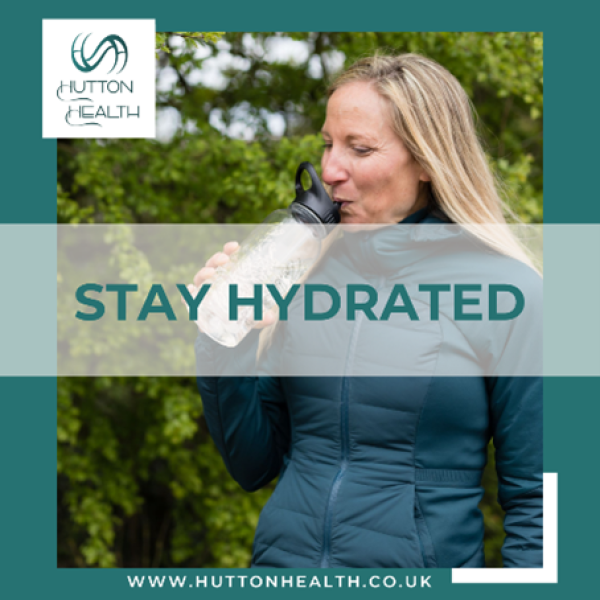 Tip for running in the summer - stay hydrated!