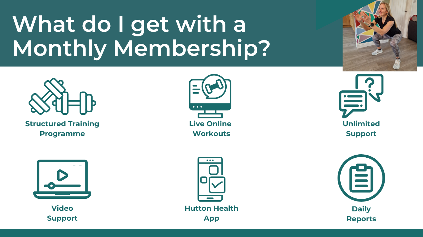 Hutton Health monthly membership