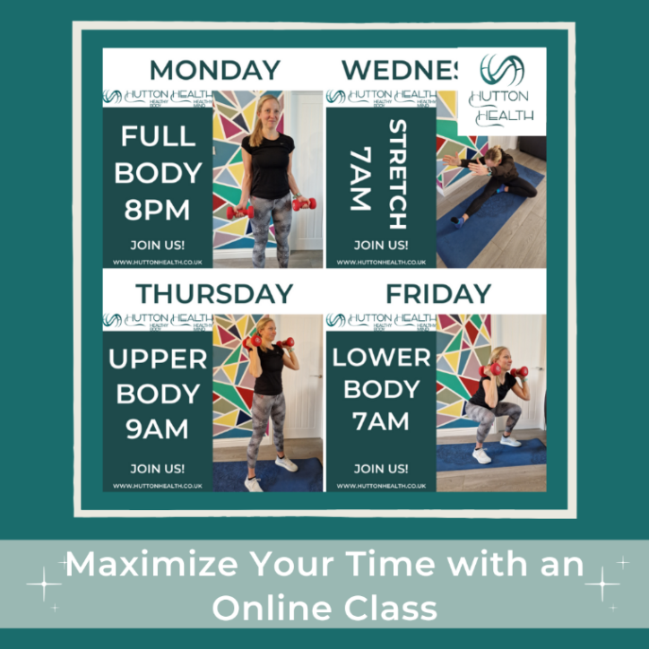 Maximize Your Time with an Online Workout Class